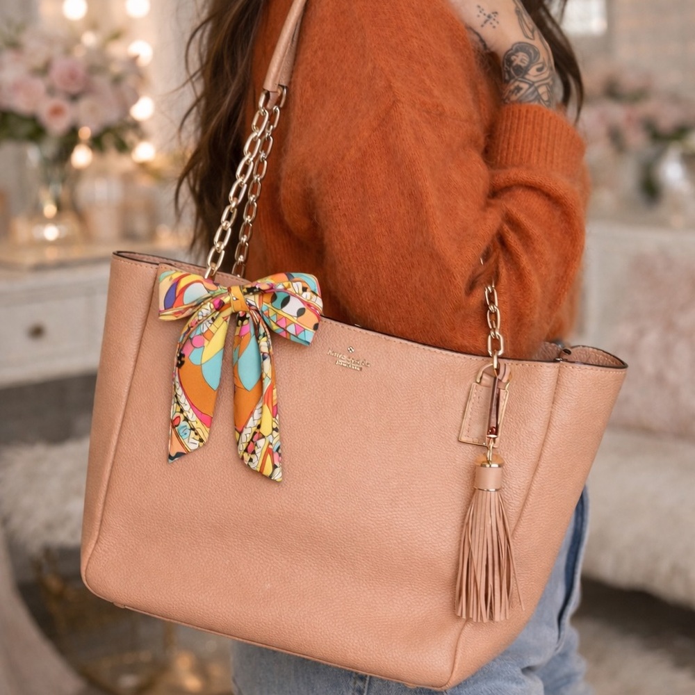 kate spade Kingston Drive Vivian Blush Pink Pebble Leather Tote